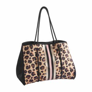 Mud Pie Large Neoprene Beach/Pool Tote Bag